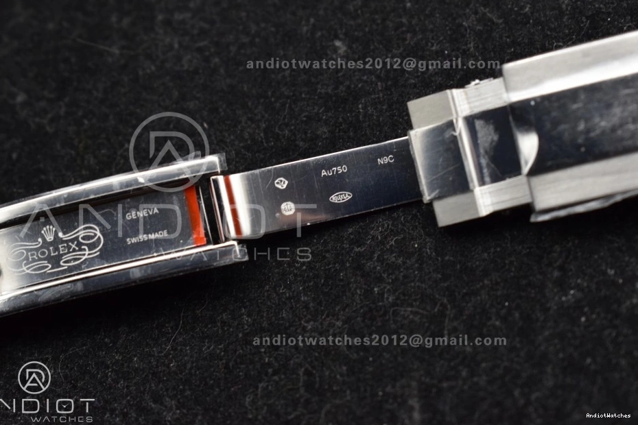 Silver Daytona Oysterflex Best V6 Edition Strap QF on 1:1 Black SH4131 Minimalist Dial 126519 821 (Weighted) 0103